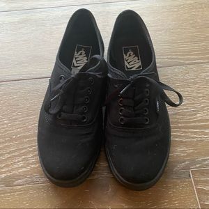 Classic Black Vans